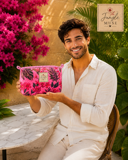 Pink Paradise Pouch Set