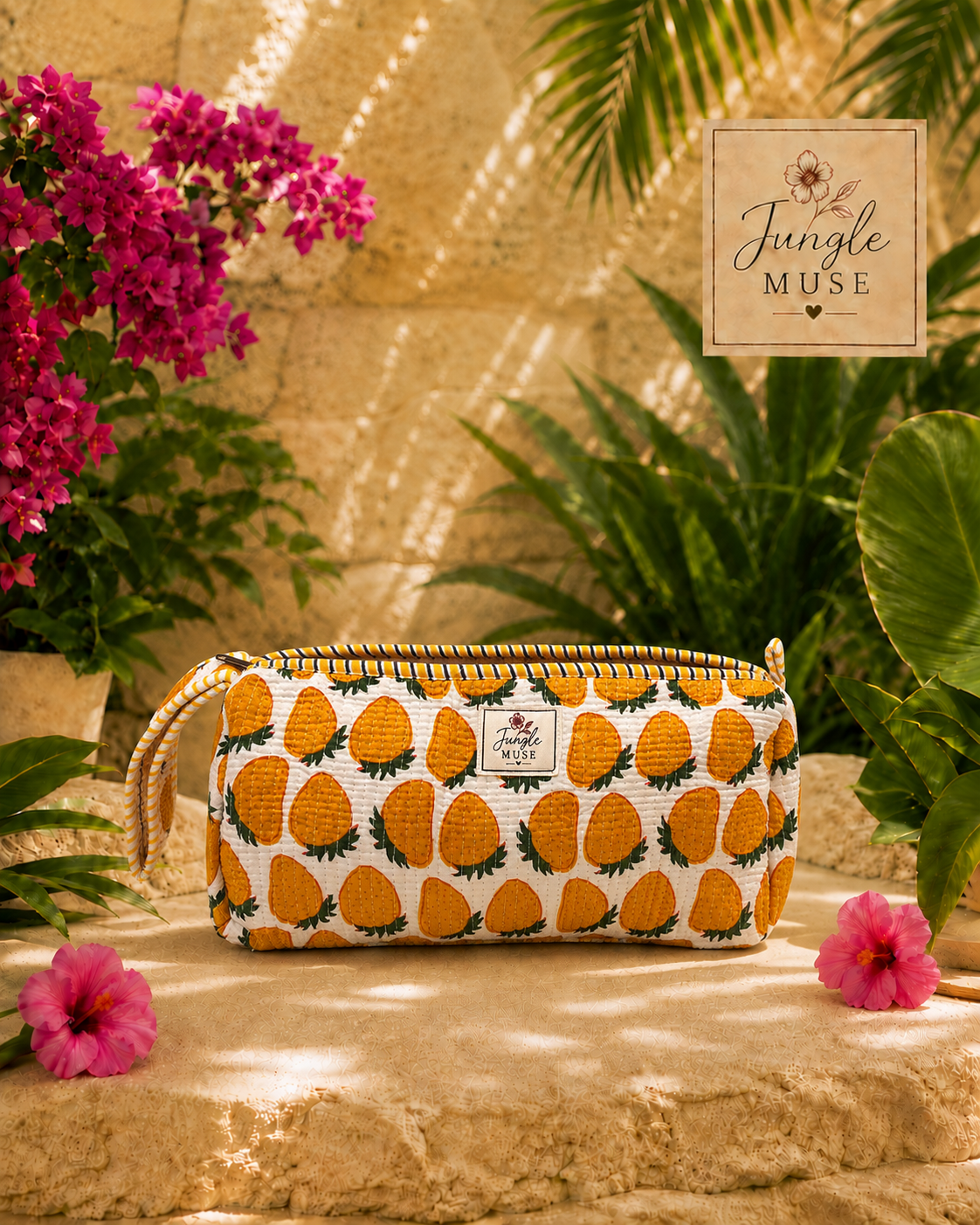 Pineapple Bloom Dyson Bag