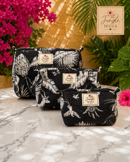 Midnight Canopy Pouch Set