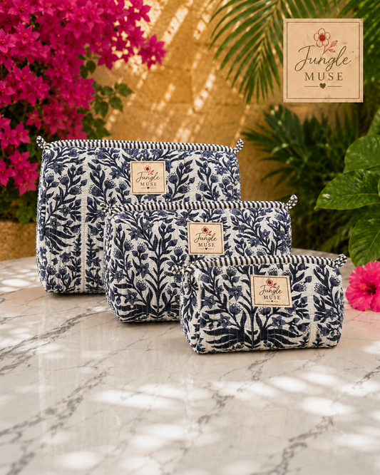 Heritage Bloom Pouch Set