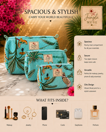 Tropical Muse Pouch Set