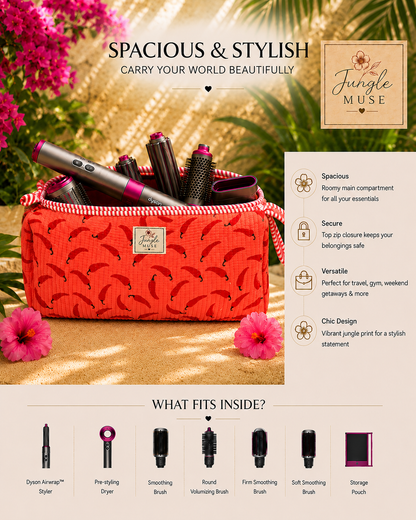 Red Hot Chilli Quilted Dyson Bag