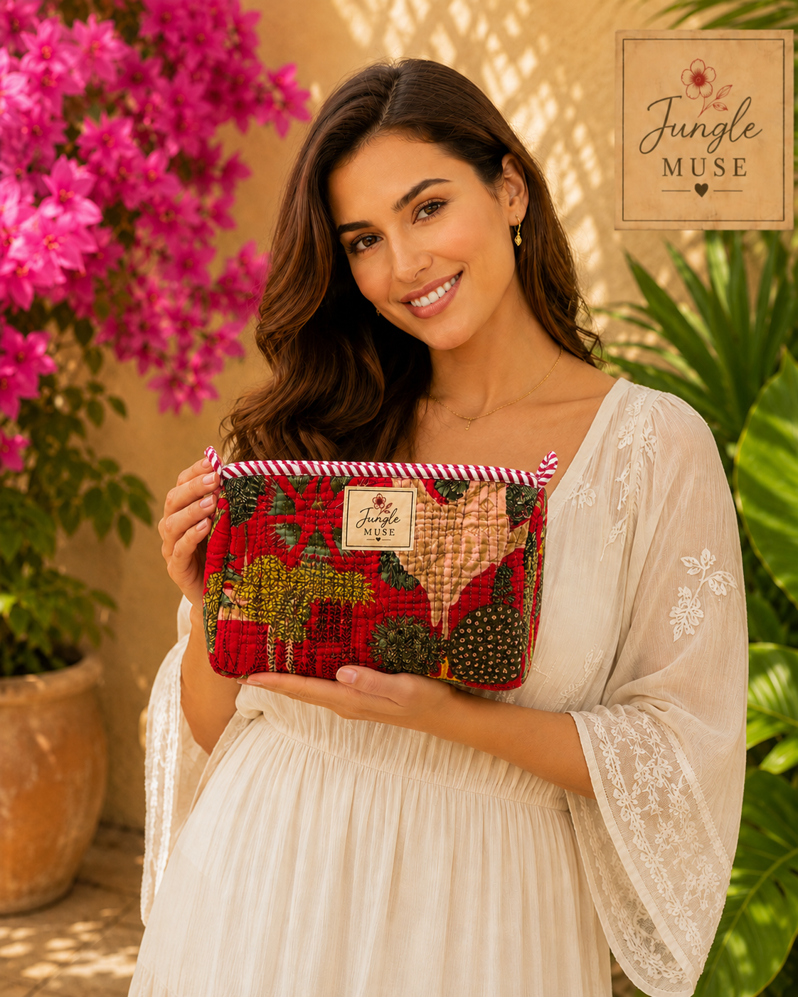 Scarlet Canopy Pouch Set