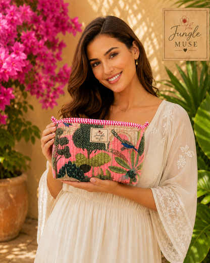 Palm Paradise Pouch Set