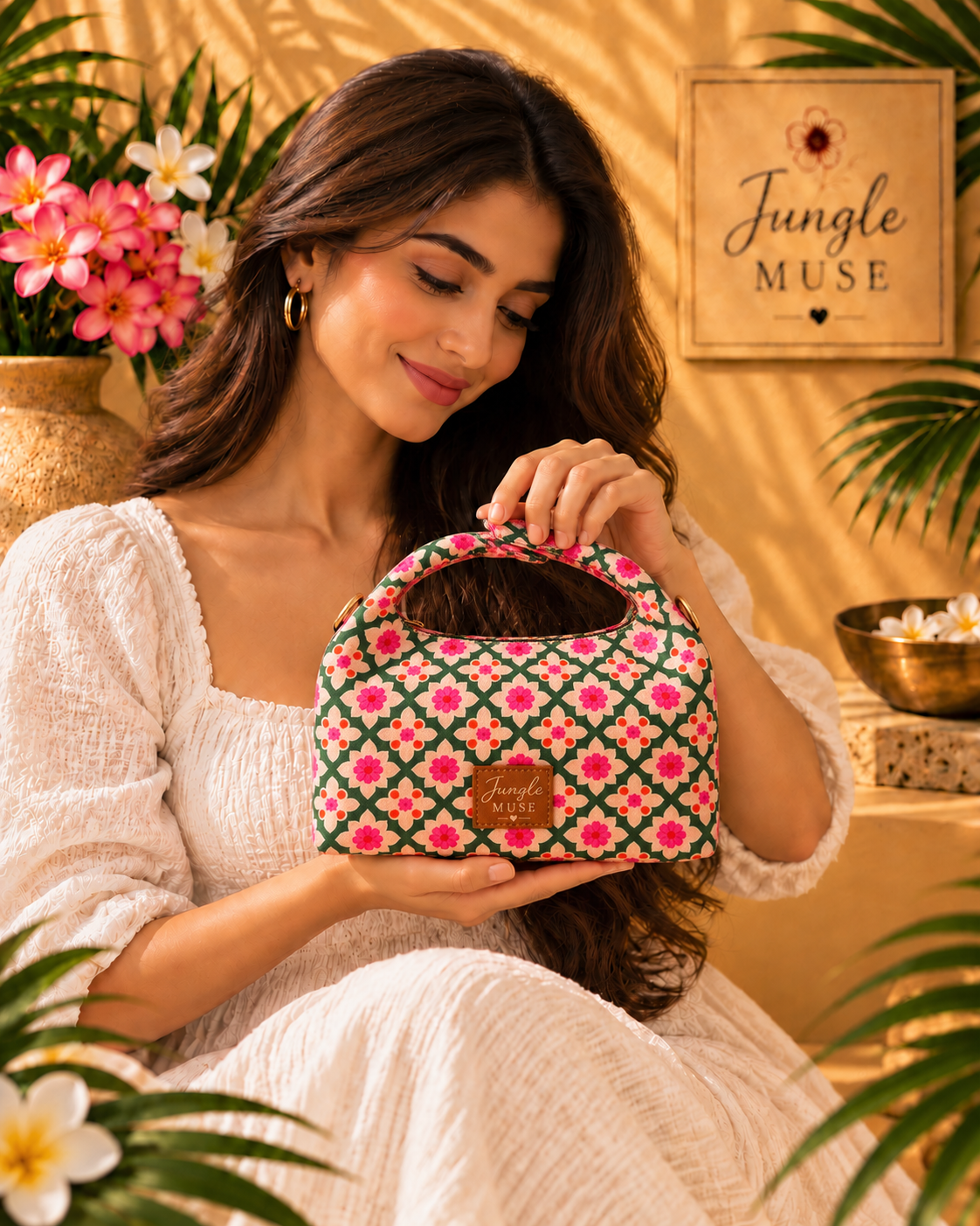 Luma Pink Garden Bag
