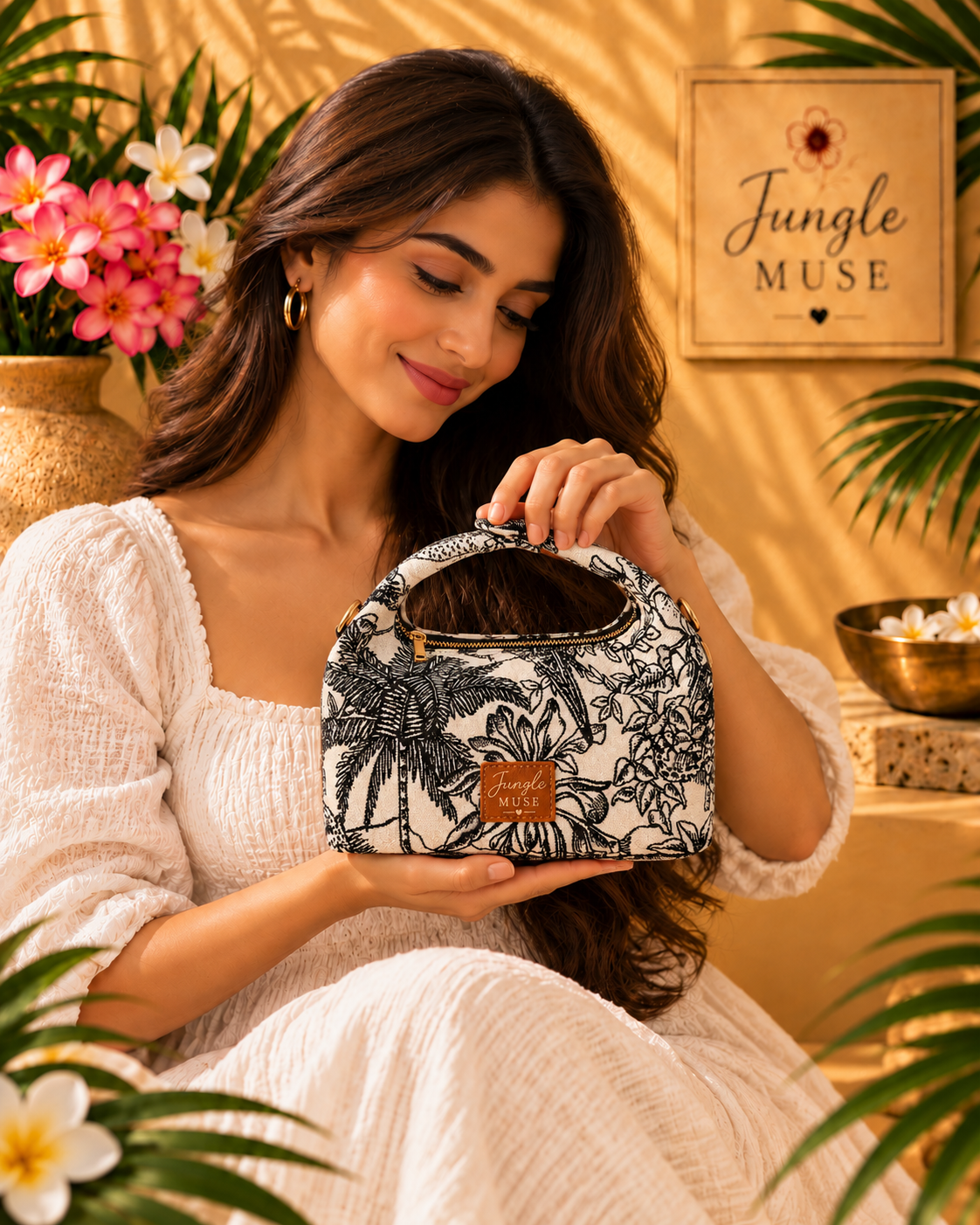 Luma Midnight Bloom Bag
