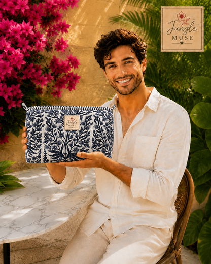 Heritage Bloom Pouch Set