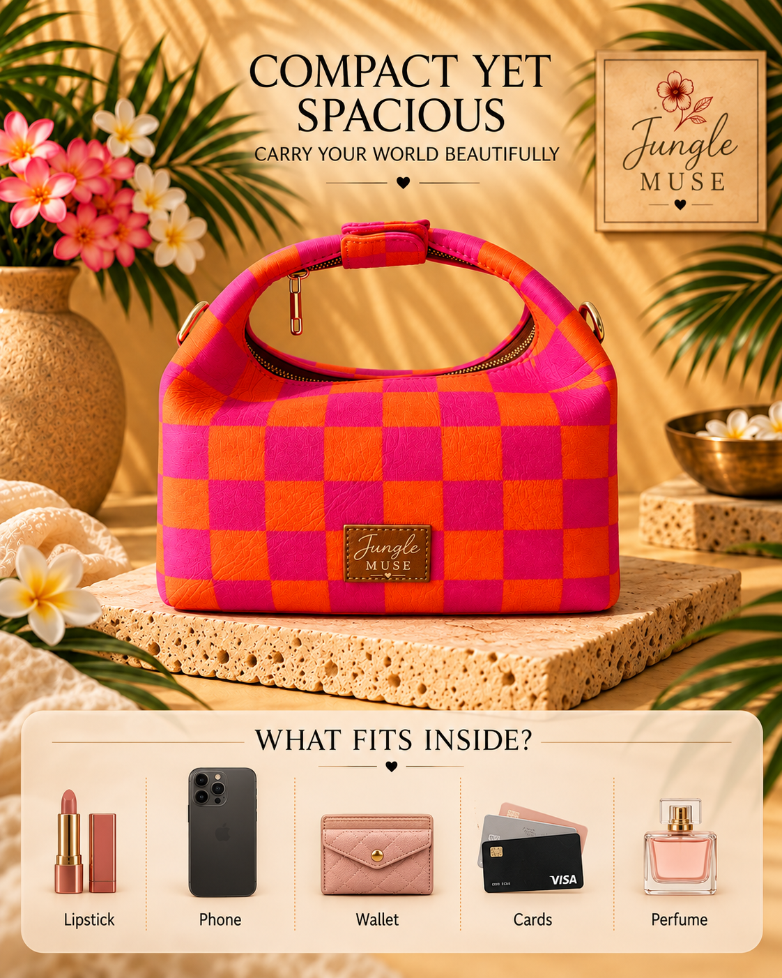 Luma Pink Pop Bag