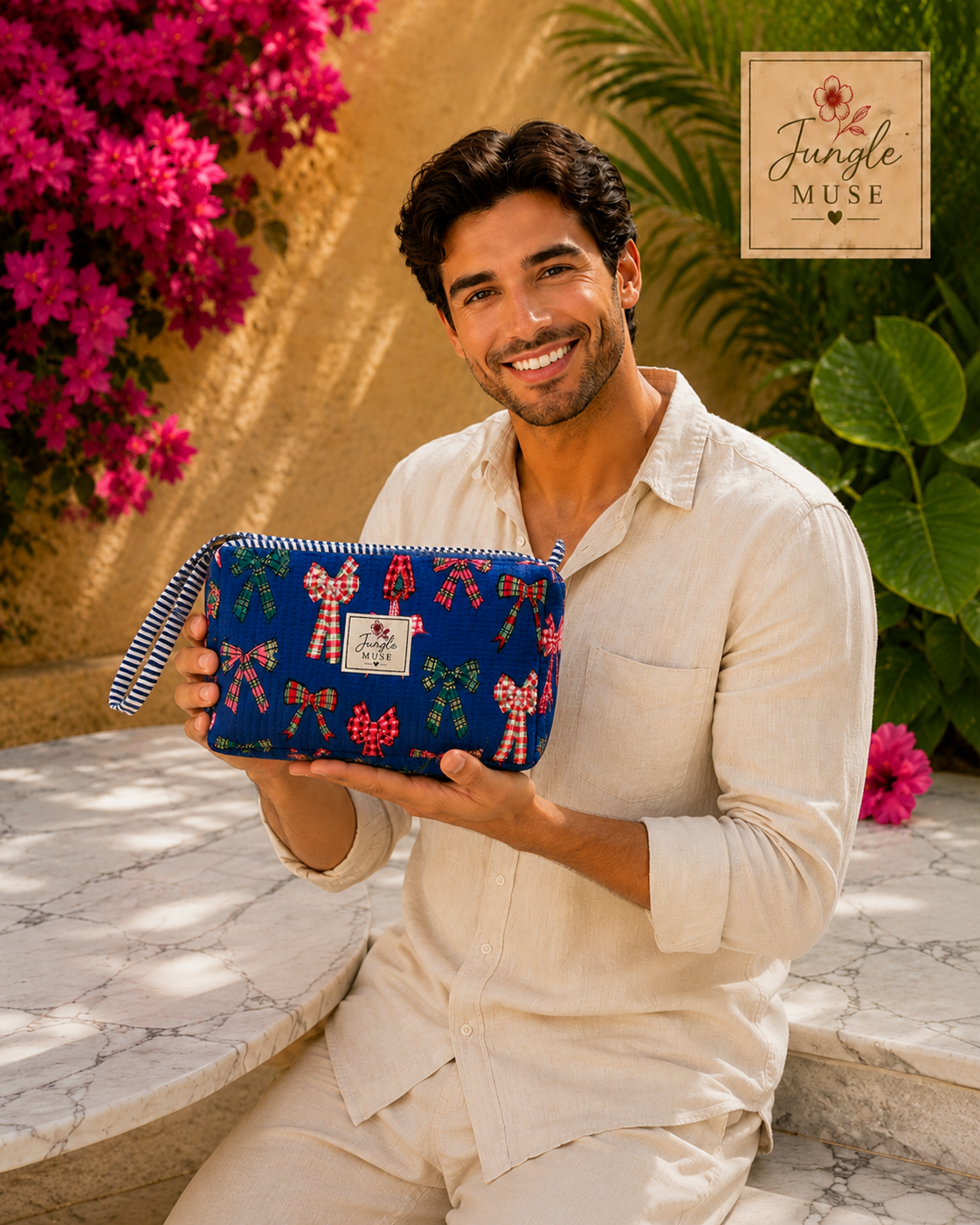 Blue Ribbon Bloom Dyson Bag