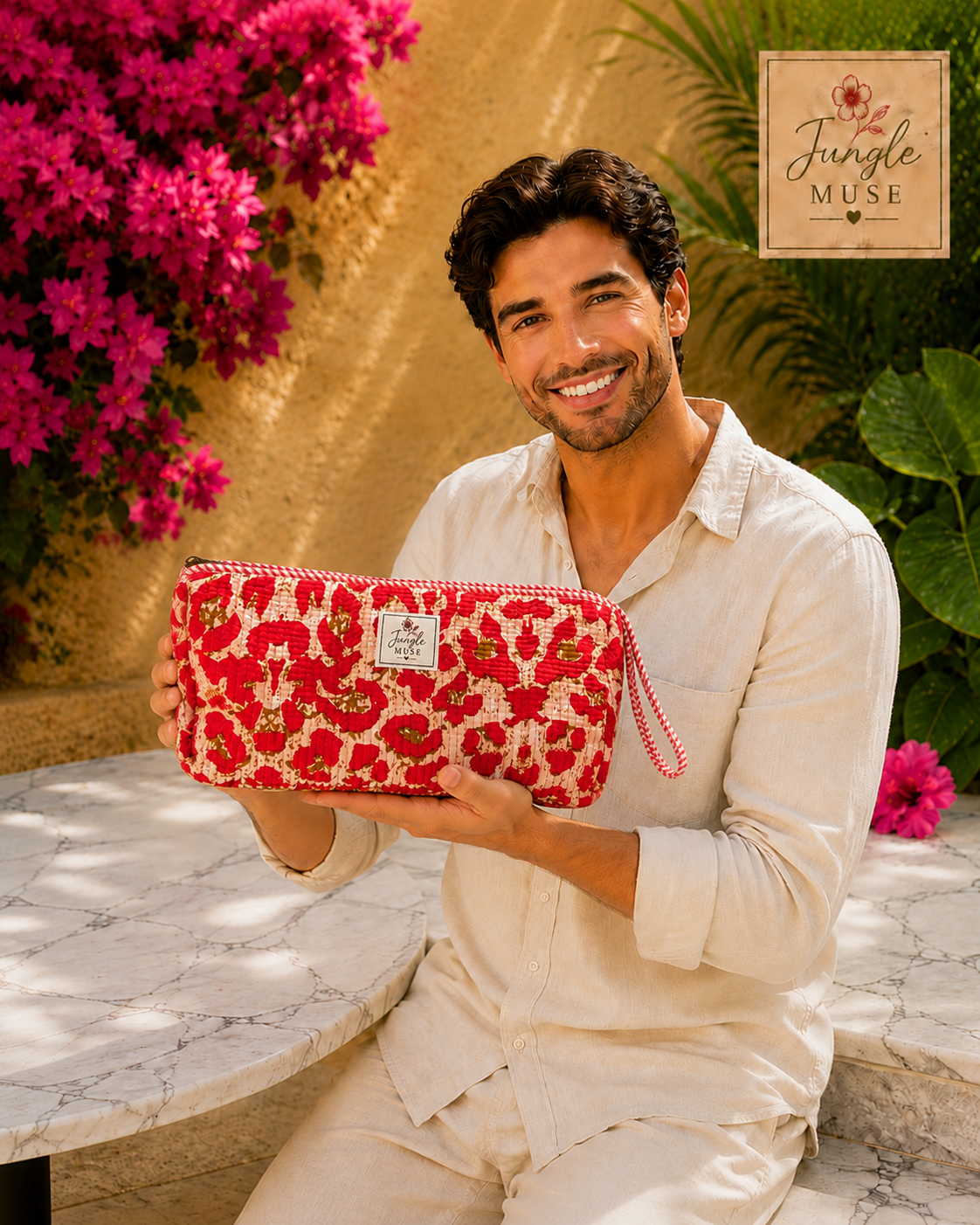 Red Poppy Bloom Dyson Bag