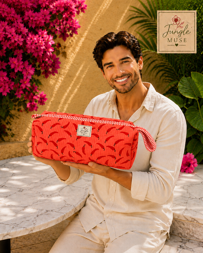 Red Hot Chilli Quilted Dyson Bag
