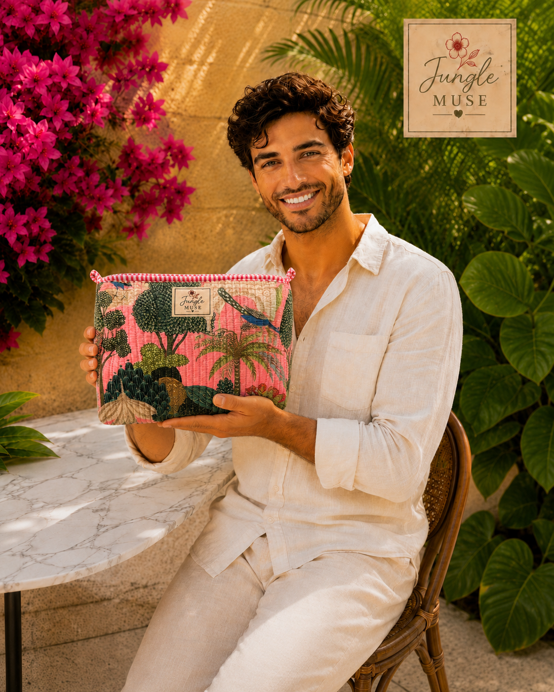 Palm Paradise Pouch Set
